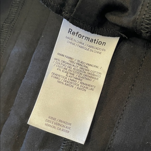 New Reformation Everlynn Puff Sleeve Cotton Maxi Dress - Picture 7 of 9